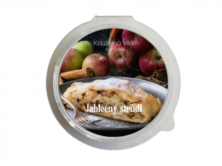 Kouzelná Víla - JABLEČNÝ ŠTRUDL  Sójový vonný vosk do aromalampy 20g