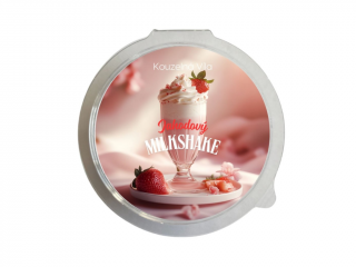 Kouzelná Víla - JAHODOVÝ MILKSHAKE  Sójový vonný vosk do aromalampy 20g
