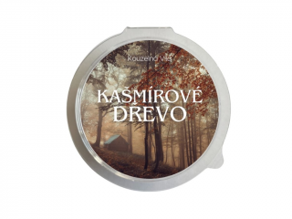 Kouzelná Víla - KAŠMÍROVÉ DŘEVO  Sójový vonný vosk do aromalampy 20g