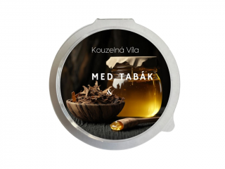 Kouzelná Víla - MED A TABÁK  Sójový vonný vosk do aromalampy 20g