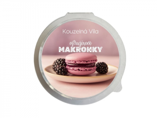 Kouzelná Víla - OSTRUŽINOVÉ MAKRONKY  Sójový vonný vosk do aromalampy 20g