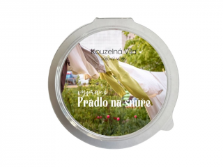 Kouzelná Víla - PRÁDLO NA ŠŇŮŘE  Sójový vonný vosk do aromalampy 20g