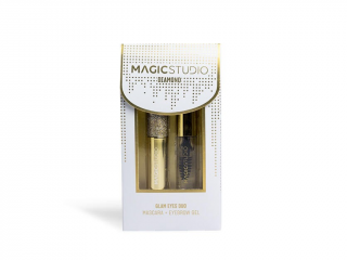 Magic Studio - DIAMOND GLAM EYES DUO  Řasenka + Fixační gel na obočí