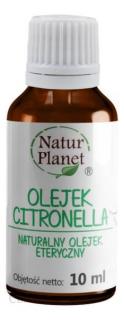 Natur Planet - Esenciální  Citronellový olej  Citronellový olej 10 ml