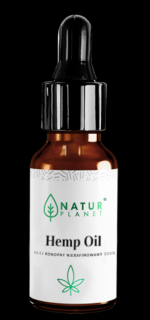 Natur Planet - Konopný olej  Přírodní Konopný olej Objem: 30 ml