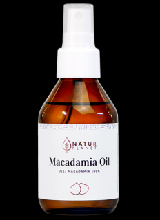 Natur Planet - Makadamiový olej  Přírodní Makadamiový olej Objem: 100 ml