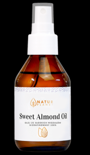Natur Planet - Olej ze sladkých mandlí nerafinovaný  Mandlový olej 100 ml