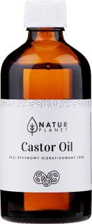 Natur Planet - Ricinový olej  Přírodní Ricinový olej Objem: 100 ml