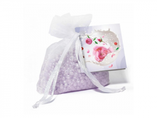 ORGANZA - Rýžové mléko a Pivoňka  Vonný sáček 30 g