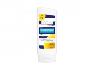 RYOR - Opalovací mléko SPF 15 - střední ochrana  Tělové mléko 200 ml