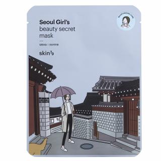 Seoul Girl's Beauty Secret - Moisturizing  Platýnková pleťová maska