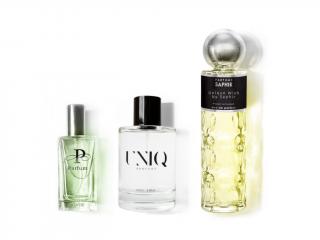 UNIQ No. 764 + Unique Wish + PURE No. 764 - TRIO  Voda po holení 100ml + Parfémovaná voda 200ml + 50ml