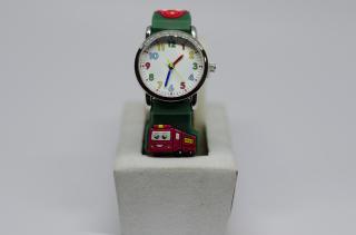 Silikonové dětské hodinky Zelená