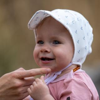 Čepice s kšiltem kotvy Velikost: 52/54, typ: bez šňůrky