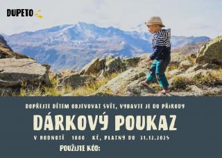 Dárkový poukaz v hodnotě 1 000 Kč