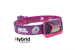 Dětská čelovka Petzl Tikkid růžová