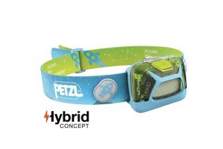 Dětská čelovka Petzl Tikkid tyrkysová