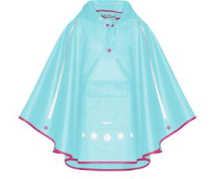 Dětská pláštěnka Playshoes tyrkysová věk: 8-10 let XL