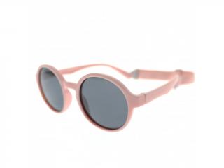 Dětské sluneční brýle s gumičkou 1 - 3 roky Matte Pink S