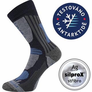 Zimní MERINO ponožky Voxx Vision tmavě modrá Velikost: 30-34