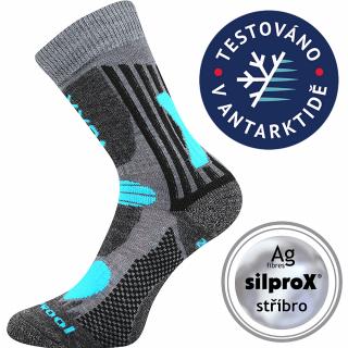 Zimní MERINO ponožky Voxx Vision tyrkys Velikost: 30-34