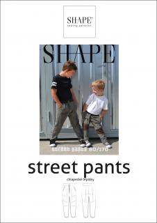 PAPÍROVÝ STŘIH - chlapecké tepláky street pants 80 - 170