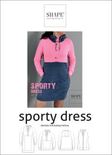 PAPÍROVÝ STŘIH - DÁMSKÉ MIKINOŠATY/MIKINA SPORTY DRESS