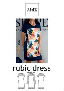 PAPÍROVÝ STŘIH - dámské šaty RUBIC dress vel. 32 - 54