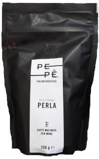 Pepé Caffé, mletá káva z Itálie Druh: Pepé Caffé Perla