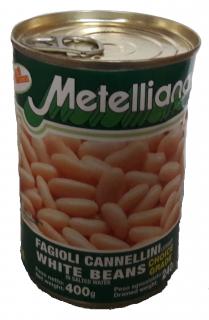 Zeleninové sterilované konzervy Druh: Fazole Cannellini
