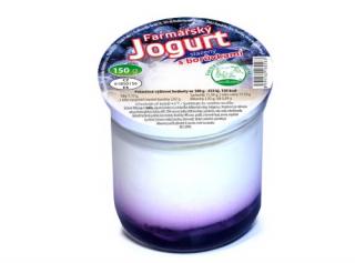 Farmářský jogurt s příchutí Borůvka 150 g
