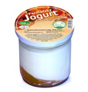 Farmářský jogurt s příchutí Karamel 150 g
