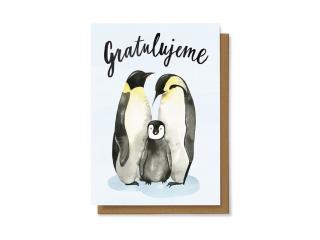 Chaukiss Gratulujeme - tučňáci