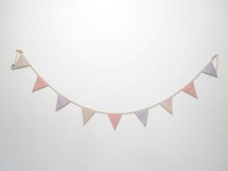 Lunamies Vlaječková girlanda Moonstone Pink