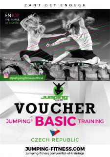 Jumping® Fitness Jumping® BASIC Školení VOUCHER - Česká republika