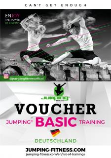 Jumping® Fitness Jumping® BASIC Školení VOUCHER - Německo