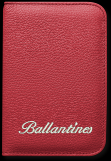 WALES s výšivkou textu barva: červená, Branding: výšivka, Typ písma: Ballantines