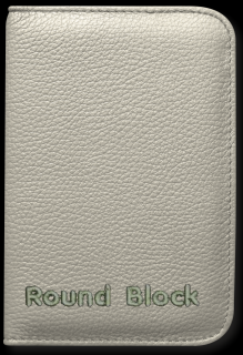 WALES s výšivkou textu barva: slonová kost, Branding: výšivka, Typ písma: Round Block