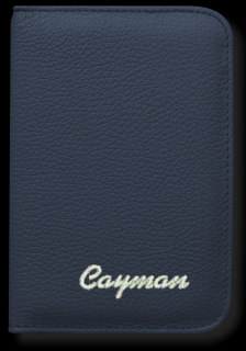 WALES s výšivkou textu barva: tmavě modrá, Branding: výšivka, Typ písma: Cayman