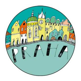 Magnetická placka - Praha