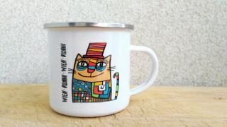 Plecháček - Vídeň - Hundertwasser Cat