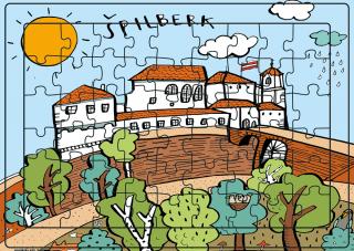Puzzle A4 - Brno Špilberk