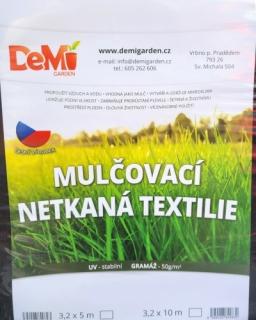 Demi Mulčovací netkaná textilie 1,6 x 10 hnědá