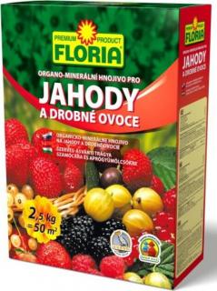 Floria Organo-minerální hnojivo pro Jahody a drobné ovoce 2,5kg