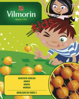 Vilmorin Mrkev ´Mercado de Paris 3´ - kolekce semen pro děti