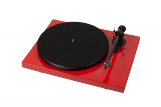 Pro-Ject Debut Carbon Phono DC USB + OM10 červená