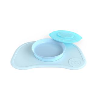 Protiskluzová Podložka Click Mat + talíř 6+m Pastelově modrá