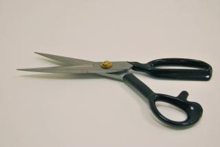 Krejčovské nůžky kovové 25 cm
