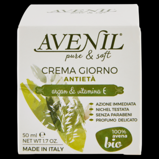 Avenil pure & soft denní krém proti stárnutí pleti, 50 ml