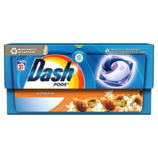 Dash PODs Ambra gelové kapsle na praní, 31 ks
